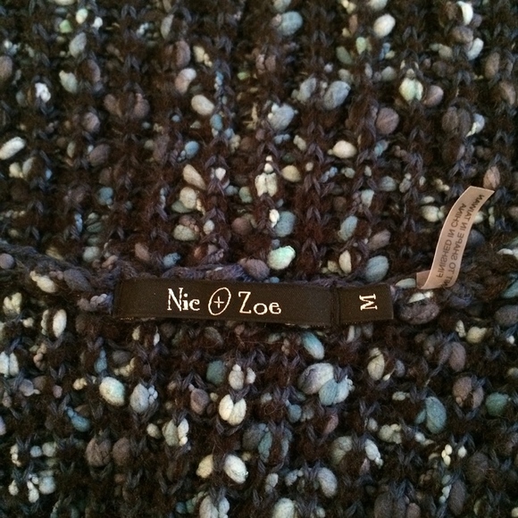 Nic & Zoe Chunky Boucle Sweater - Picture 7 of 8